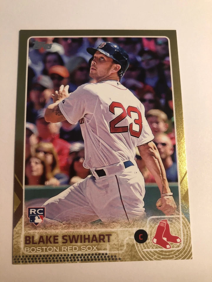 2015 Topps Update Gold Parallel Blake Swihart Red Sox RC US32 - Image 1 of 1