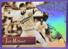 Jack McDowell Indians 1996 Pinnacle Aficionado #1 ARTISTS PROOF PARALLEL