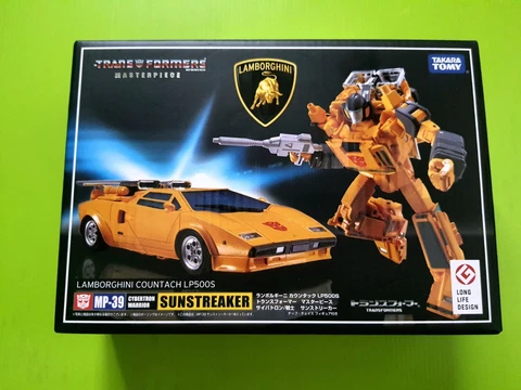 Transformers Masterpiece MP-39 Sunstreaker Authentic Takara with Box Cover