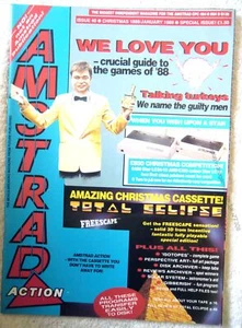 77308 Issue 40 Amstrad Action Magazine 1989 - Imagen 1 de 1