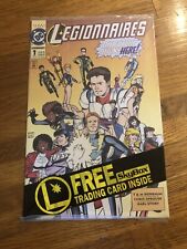 LEGIONNAIRES #1 FACTORY SEALED WITH TRADING CARD DC 1993 COMPUTO CARD