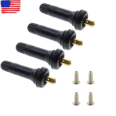 4pc TPMS Tire Pressure Sensor Valve Stem For Pontiac G3 G5 G6 G8 Grand Prix Wave - Image 1 of 4