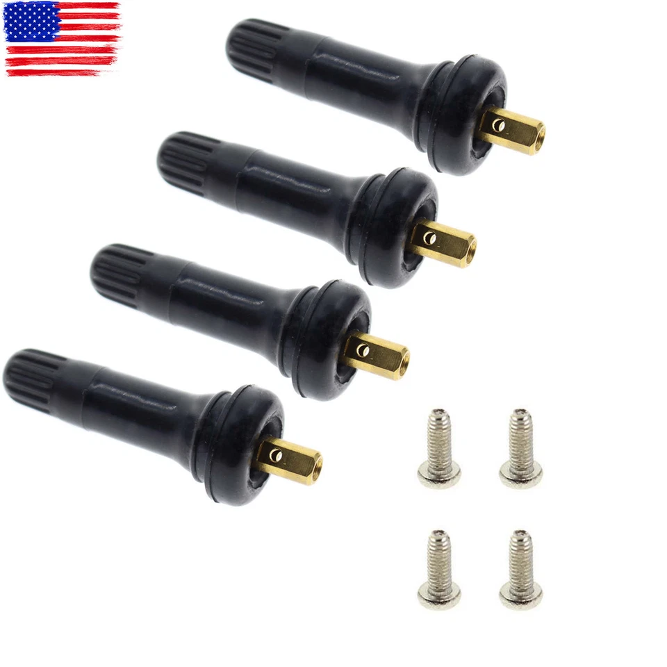 4pc TPMS Tire Pressure Sensor Valve Stem For Pontiac G3 G5 G6 G8 Grand Prix Wave Foto 1 de 4