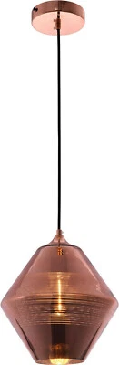 Living District LDPD201 1 Light 9 inch Copper Reflection Pendant Ceiling Light - Image 1 of 4