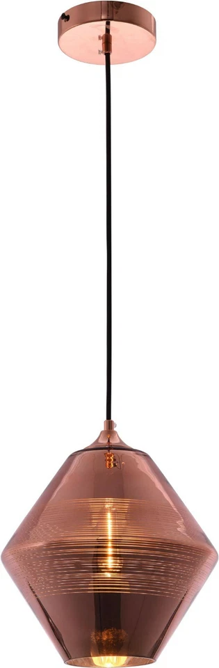 Living District LDPD201 1 Light 9 inch Copper Reflection Pendant Ceiling Light - Image 1 of 4