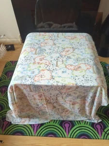 Vintage 60er / 70er Jahre Geometrisch. Verzaubert, Ritter und Burg. Wald. 1,5 M - Bild 1 von 7