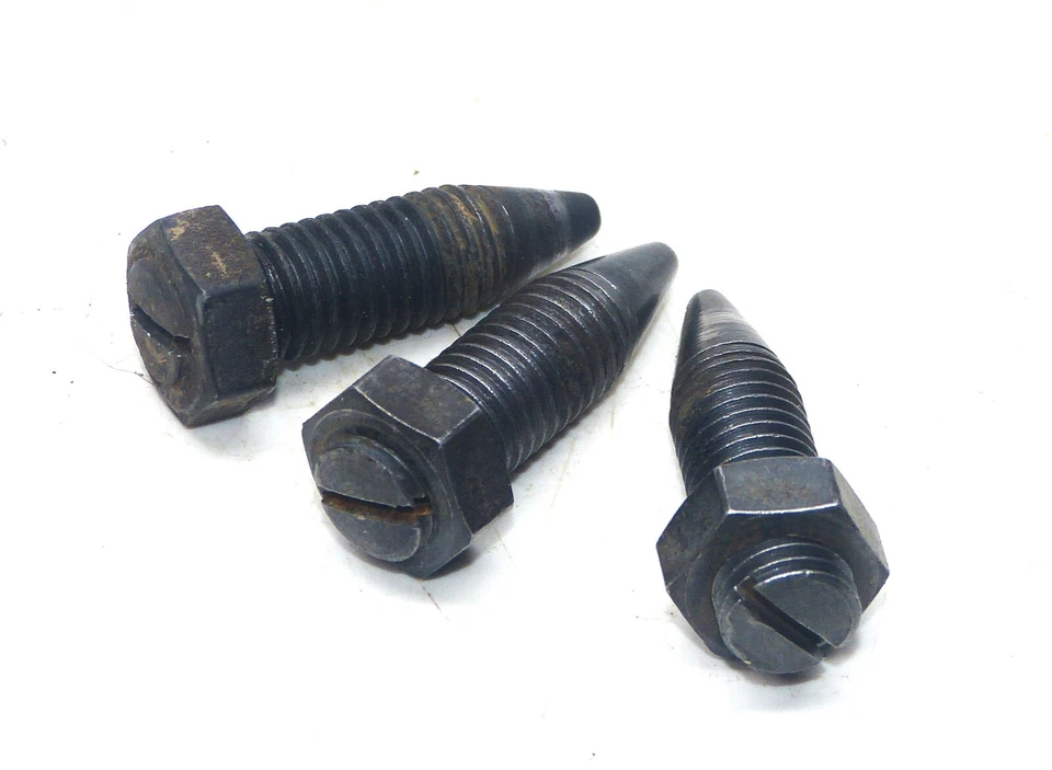 3 pernos pivotantes base hierro fundido para máquina de coser Singer Treadle vintage INV16726 Foto 1 de 1