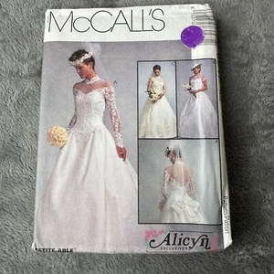McCall's 8047 Wedding Dress Sewing Pattern Size 14-18 Uncut 90s Cosplay - Picture 1 of 6