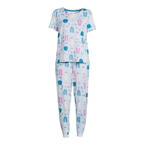 New Secret Treasures Womens Blue Shirts Pants Shirt Jogger Pajama set U Pick - Picture 1 of 4