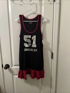 Florida State Seminoles FSU Damen Kleid Pailletten #51 Größe Medium Mehrfarbig - Bild 1 von 13