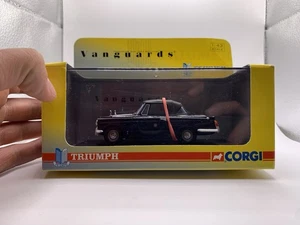 Vanguards Corgi 1:43 Triumph Herald Convertible Royal Blue VA07403 - Picture 1 of 8