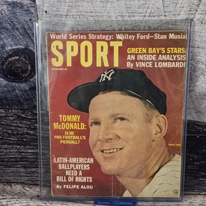 Sport Magazine November 1963 Whitey Ford New York Yankees MLB Baseball Vintage - Picture 1 of 12