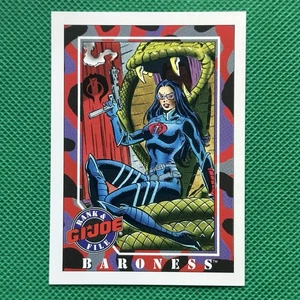 1991 Impel Hasbro GI Joe Series 1 #36 Baroness Trading Card - Picture 1 of 2