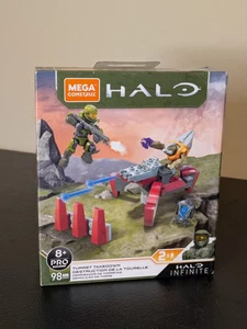 Mega Construx Halo Infinite Turret Takedown 2 Figures Pro Builder 98 Pieces - Picture 1 of 5