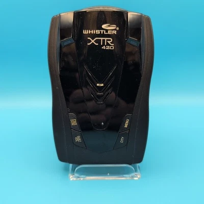 Whistler XTR-420 Laser Radar Detector Battery Operated No Power Cord Or Suction - Image 1 of 4