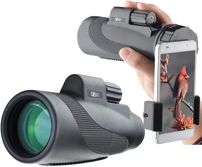 Gosky Titan 12X50 Monocular Telescope with Smartphone Holder - Waterproof...  - Image 1 of 4