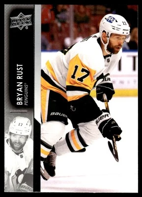 2021-22 Upper Deck #391 Bryan Rust Pittsburgh Penguins Hockey Card - Image 1 of 2