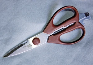 Chicago Cutlery ~ 8" KITCHEN SHEARS / Scissors ~ Stainless, VGC - Picture 1 of 5