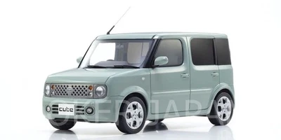 KYOSHO SAMURAI scala 1/18 Nissan Cube verde chiaro KSR18060AM JDM - Immagine 1 di 4