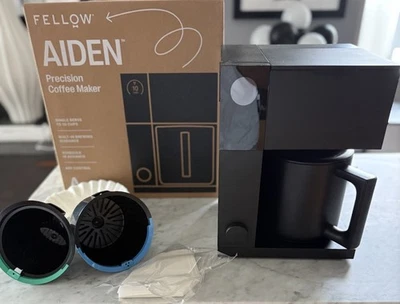 New. Fellow Aiden Precision Coffee Maker. Black Matte - Image 1 of 3