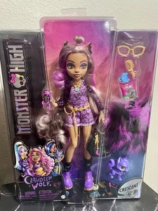 Mattel HHK52 Monster High Fashion Doll Clawdeen Wolf Crescent & Accessories NIB - Picture 1 of 9