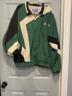 Chaqueta De Colección Años 90 Starter Pro Line New York Jets Para Hombre’s L Negra Verde NFL Foto 1 de 4