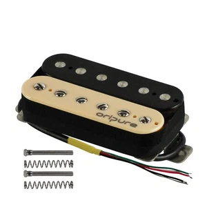 Alnico 5 Humbucker Tonabnehmer 8-9K Bridge Pickup, Zebra - Bild 1 von 5