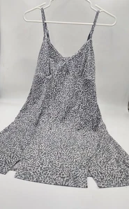 Camicia da notte intima Marilyn Monroe taglia media grigio e bianco stampa animalier - Foto 1 di 4