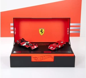 Hot Wheels Ferrari RLC Heritage Collection 2 Car Boxed Set 312P & 499P Sealed - Picture 1 of 9