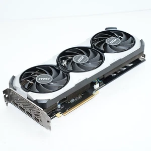 AS-IS, DAMAGED ~ MSI RTX GeForce 4070 Ti VENTUS 3X E 12G OC Graphics Card - Picture 1 of 7
