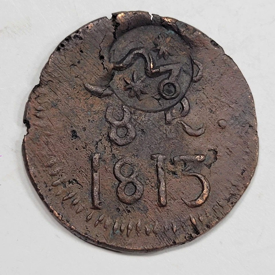 1813 SUD Oaxaca 8 Reales w/ Insurgent MORELOS Counterstamp Nice XF+ *K869 - Image 1 of 2