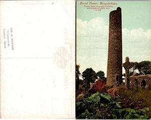 Postal de colección - Irlanda - Torre redonda, Monasterboice Tower data del siglo IX - Imagen 1 de 1