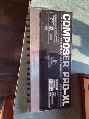 Behringer Composer PRO-XL MDX2600 2 Channel Compressor Limiter Gate - Image 1 of 4