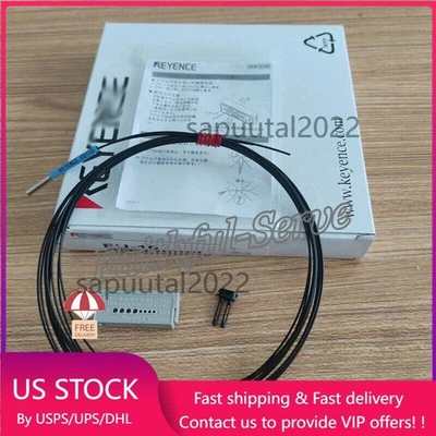 Fiber Optic Sensor Equipped Without Lens For KEYENCE FU-10 FU10 - Image 1 of 4