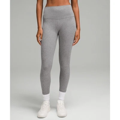 Pantalón de tiro alto Lululemon 'Align' gris nailon 25" talla 4 Foto 1 de 3