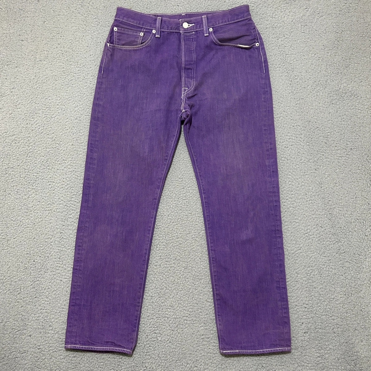 Levi's 501 Purple Jeans for Men for sale | eBay