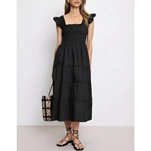 Hill House Home Womens Milkmaid Resortwear Ellie Smocked Summer Nap Dress 2XL - Picture 1 of 9