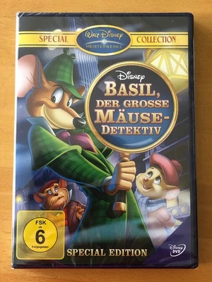 Disney "Basil der große Mäusedetektiv" - Dvd - NEU !!! - Bild 1 von 2