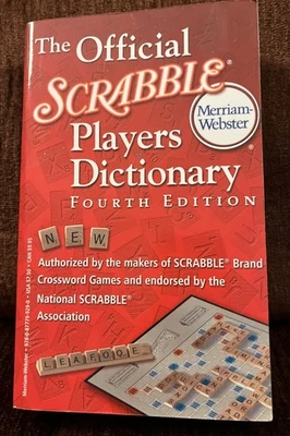 The Official Scrabble Players Dictionary Paperback - Image 1 of 2