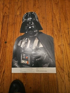 VTG Star Wars Darth Vader Countertop Stand-Up Cardboard Cardstock Advertisement - Picture 1 of 2