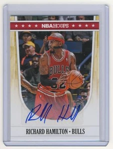 Richard Hamilton 11-12 Hoops Autograph SP - Picture 1 of 1