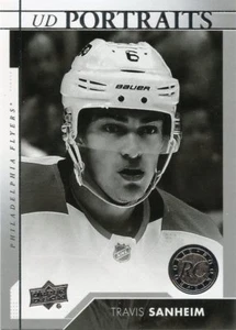 17/18 UPPER DECK UD PORTRAITS ROOKIE RC #P-96 TRAVIS SANHEIM FLYERS *46330 - Picture 1 of 1