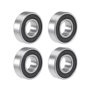 4pcs 6202-16-2RS Deep Groove Ball Bearing - 16 x 35 x 11 mm - Picture 1 of 5