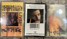 Bruce Springsteen Cassette Tape Lot of 4 - Live In New York City, Tom Joad, + 1