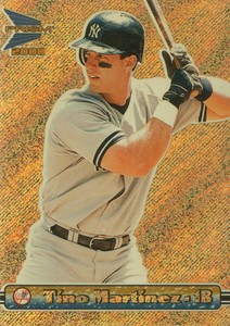 2000 Pacific Prism Baseball Rapture Gold #100 Tino Martinez