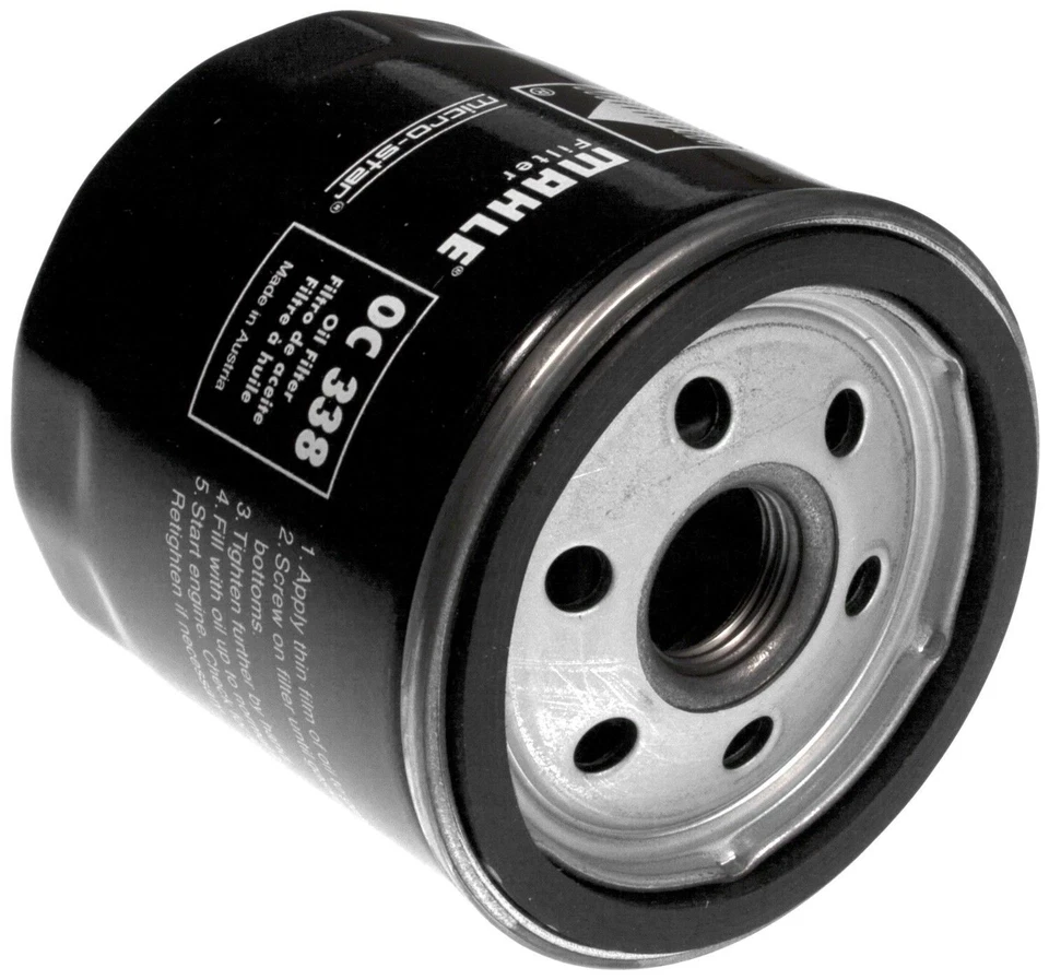 Filtro de óleo do motor compatível com 1986-1992 Yugo GV Cabrio GVX MAHLE ORIGINAL - Imagem 1 de 3