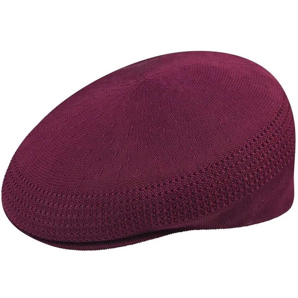 Kangol Tropic 504 Ventair 792179503764 NEW Men's Hat BURGUNDY Polyester SMALL - Image 1 of 1