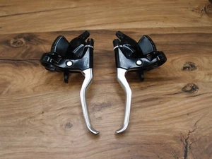 1990's brake levers & shifters Shimano Deore LX ST-M565 VIA Japan 3 x 8 speed - Picture 1 of 15