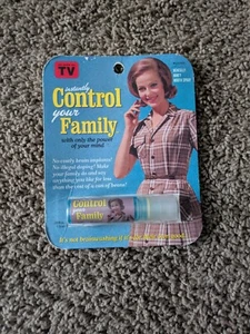 Kontrollieren Sie sofort Ihre Familie Mundspray, Blau Q. NUR Neuheit. Sammlerstück. - Bild 1 von 6