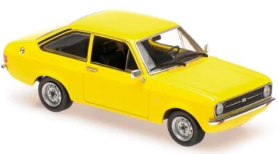 FORD Escort - 1975 - yellow - Maxichamps 1:43 - Immagine 1 di 4